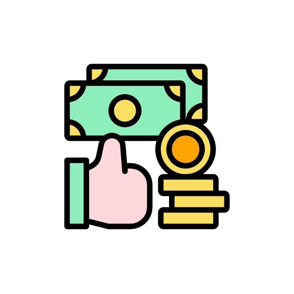 합리적인 가격 아이콘